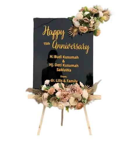 Papan Bunga Akrilik Banggai Laut