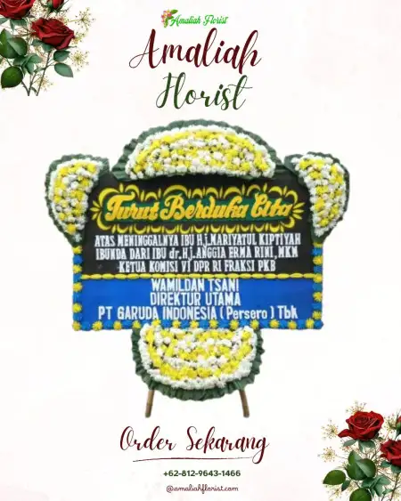 Papan Bunga Duka Banggai Laut